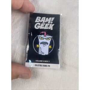 MIP-Bam! Geek- Aqua Teen Hunger Force "Shake" COLLECTABLE ENAMEL PIN/Limited